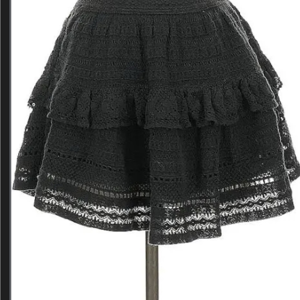 Aerie Black Lace Skirt - Picture 4 of 4